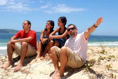 Gravação do nosso clip.